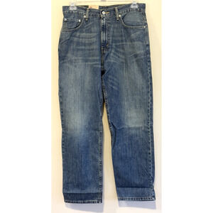 Levi's 550 Men's Medium Rinse Relaxed Taper Fit Jeans 33x32 100% Cotton NWT